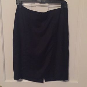 The Limited Size 6 black pencil skirt